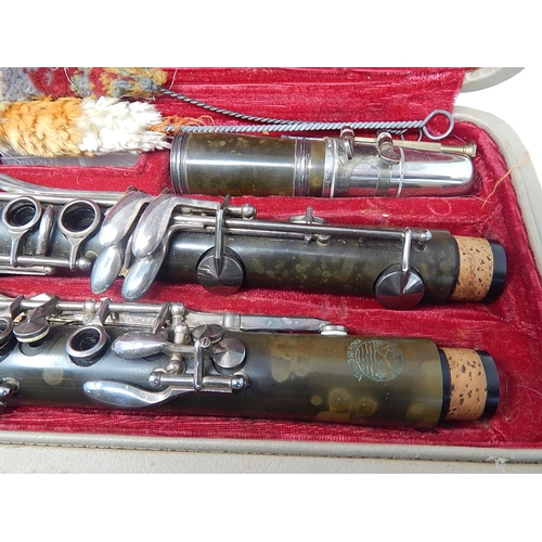 112 - Vintage Oboe with Accessories in Fitted Case.