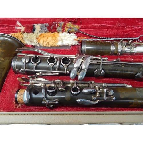 112 - Vintage Oboe with Accessories in Fitted Case.