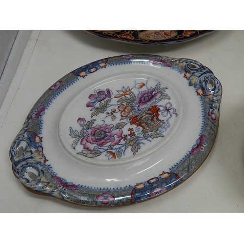 138 - Quantity of 19th Century & Later China to Include: Masons, Davenport, Spode etc