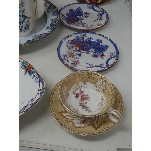 138 - Quantity of 19th Century & Later China to Include: Masons, Davenport, Spode etc