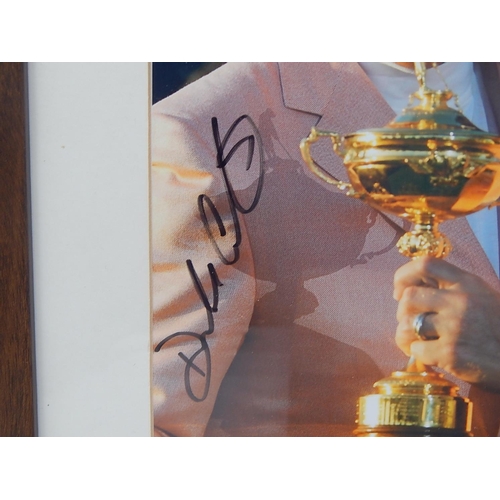 170 - Signed Ryder Cup Golf Photograph: Measures 42cm x 35cm Framed & Glazed.