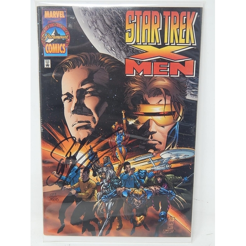 196 - Star Trek: X-Men: One Shot: Signed by Scott Lobdell 133/5000 with COA