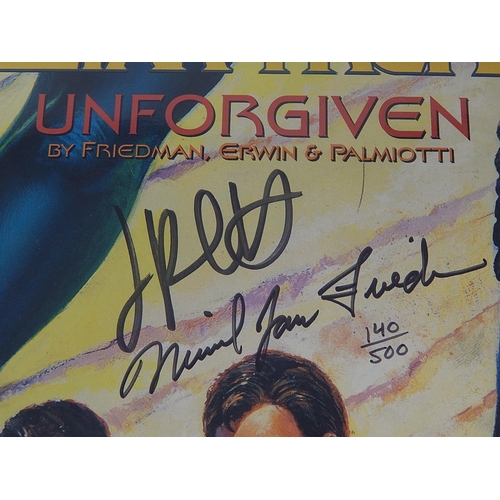 198 - Star Trek: Unforgiven No 3: Signed by Michael Friedman & Others 140/500