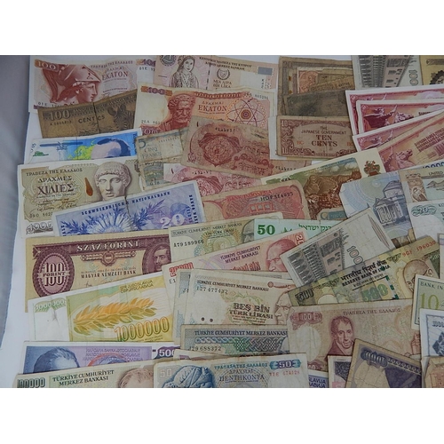 103 - Large Quantity of World Banknotes from a private collection.