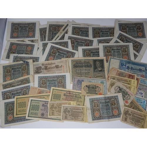 105 - Large Quantity of World Banknotes from a private collection.