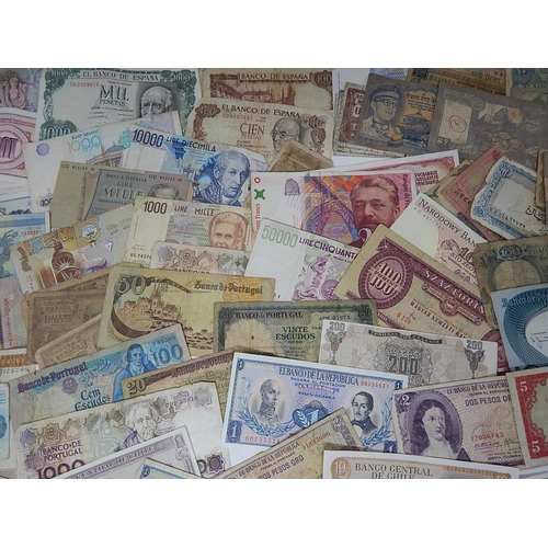 108 - Large Quantity of World Banknotes from a private collection.