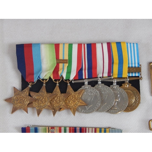 500 - The Medal Group, Miniatures & Naval Dress Sword of Lieutenant Kenneth Lewyn Edwards (1920-2010) Roya... 