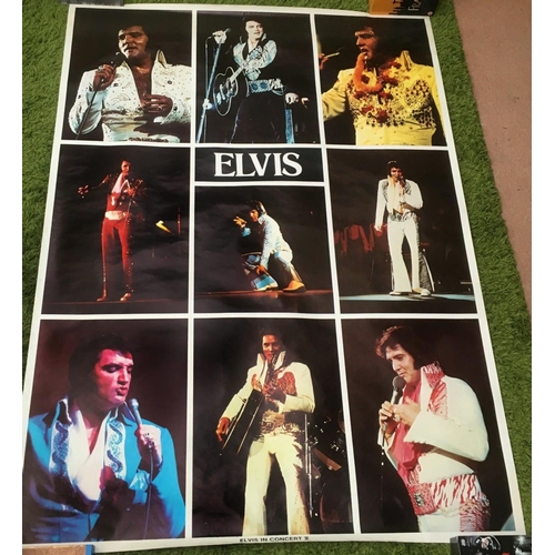 572 - Rare Collectors Item. Original Vintage ELVIS PRESLEY JUMBO in Concert II Collage Poster 1979.

Size:... 