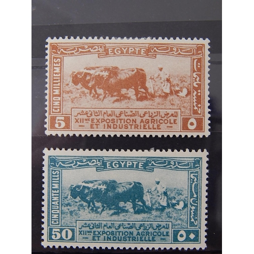 316 - Egypt: 1926 Agriculture set mint. SG 126 - 31. Cat £75.