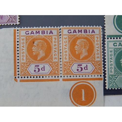 319 - Gambia: 1904 - 06 2½d bright blue and ultramarine wmk MCA mint. SG 60a. Cat £25.