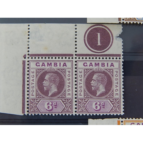 319 - Gambia: 1904 - 06 2½d bright blue and ultramarine wmk MCA mint. SG 60a. Cat £25.