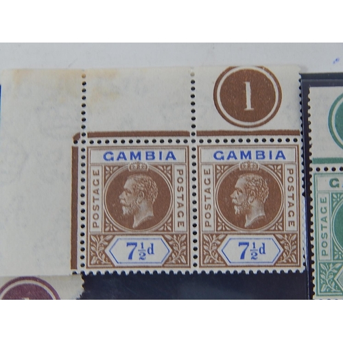 319 - Gambia: 1904 - 06 2½d bright blue and ultramarine wmk MCA mint. SG 60a. Cat £25.