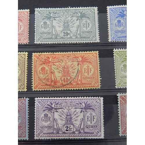 340 - New Hebs FR: 1911 definitive set wmk MCA mint. SG F11 - 21. Cat £45