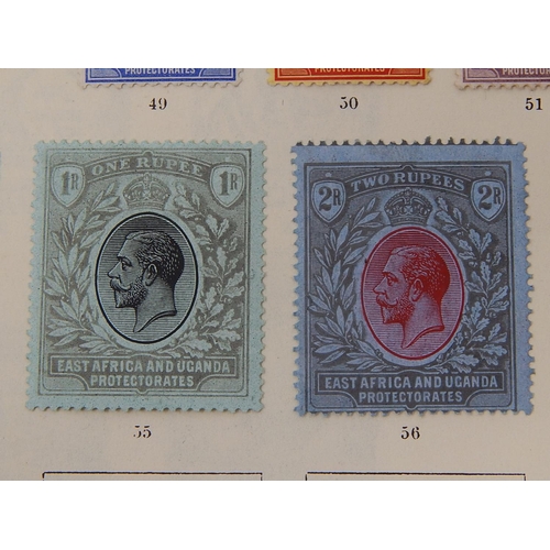 363 - KUT: 1912 - 21 vals to 2r, 1921 1c to 12c and 1922 1c to 30c mint. STC £109.