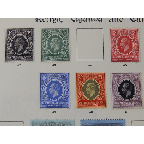 363 - KUT: 1912 - 21 vals to 2r, 1921 1c to 12c and 1922 1c to 30c mint. STC £109.