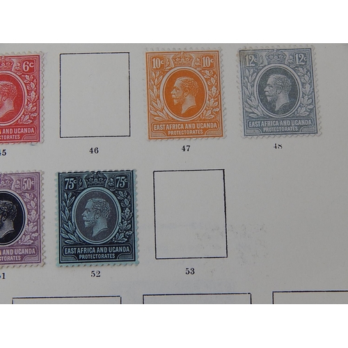 363 - KUT: 1912 - 21 vals to 2r, 1921 1c to 12c and 1922 1c to 30c mint. STC £109.