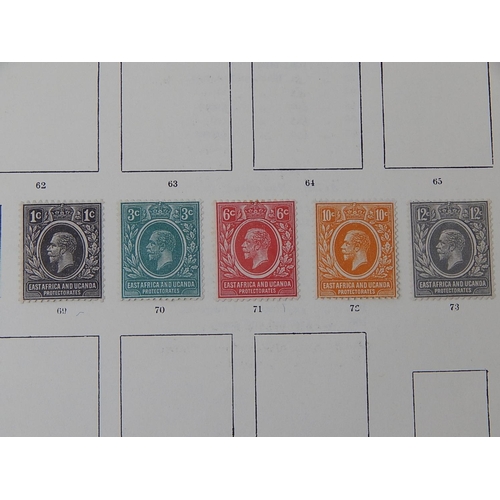 363 - KUT: 1912 - 21 vals to 2r, 1921 1c to 12c and 1922 1c to 30c mint. STC £109.