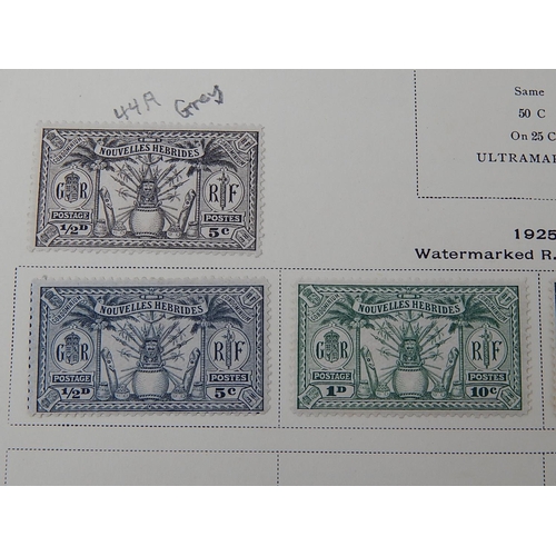 365 - New Hebs FR: 1908 - 25 mint selection on printed leaves with 1908 vals to 1f, 1911 set less 25c, 191... 