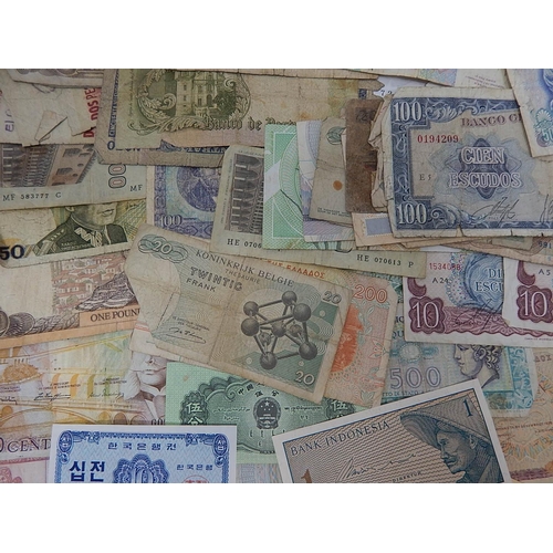 97 - Large Quantity of World Banknotes From a Private Collection.