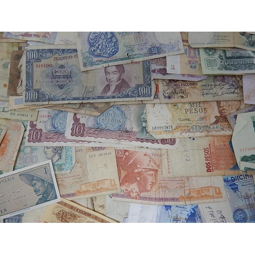 97 - Large Quantity of World Banknotes From a Private Collection.