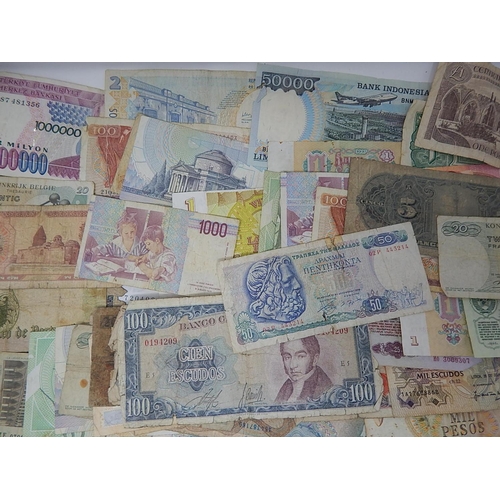 97 - Large Quantity of World Banknotes From a Private Collection.