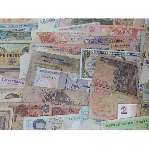 98 - Large Quantity of World Banknotes From a Private Collection.