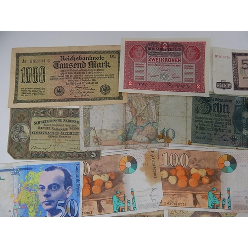 99 - Large Quantity of World Banknotes From a Private Collection.