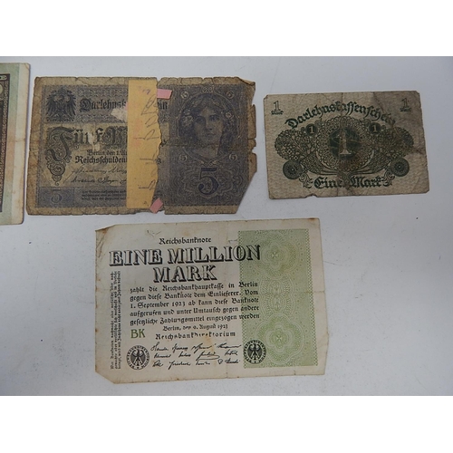 82 - Germany: 1920's Million & Thousand Mark Bank Notes (12).