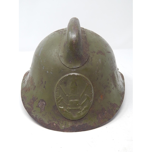 503 - WWII Russian Fireman's Helmet.