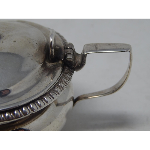 40 - Large George III Silver Mustard Pot: Hallmarked London 1817.