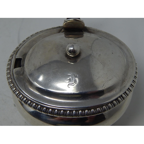 40 - Large George III Silver Mustard Pot: Hallmarked London 1817.