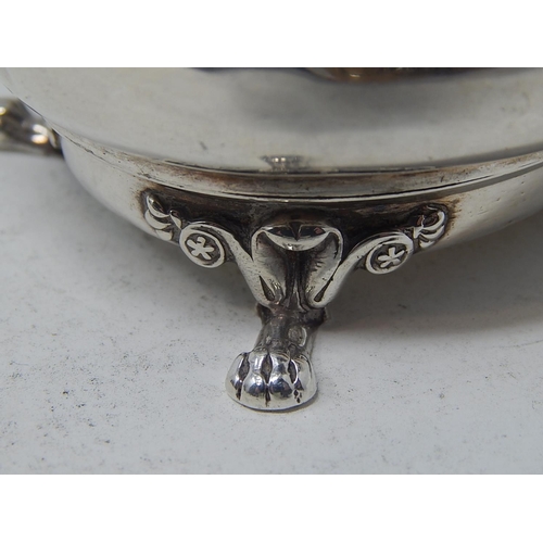 40 - Large George III Silver Mustard Pot: Hallmarked London 1817.