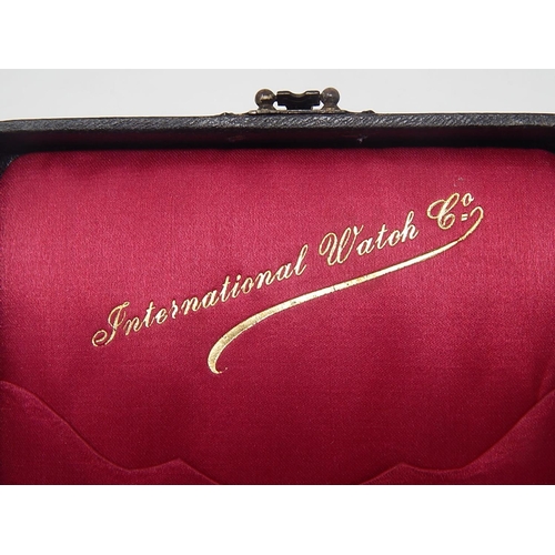 134 - Vintage International Watch Company Wristwatch Box.