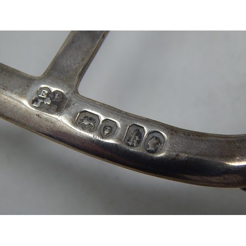 162 - Large Victorian Silver Six Slice Toastrack: Hallmarked London 1865 by Edward & John Barnard: Measure... 