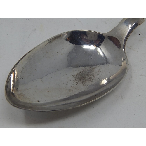 163 - Large Scottish William IV Silver Basting Spoon: Hallmarked Edinburgh 1834 by James McKay: Measures 3... 