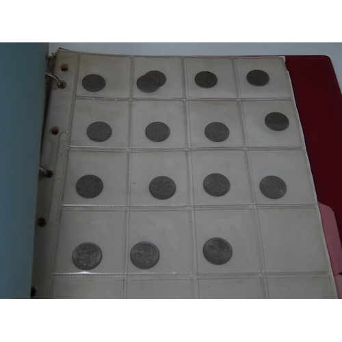 3 - Selection of coins housed in 3 collectors albums