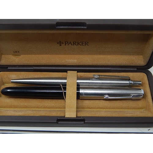 35 - Selection of pens to include Parker, Harrods etc