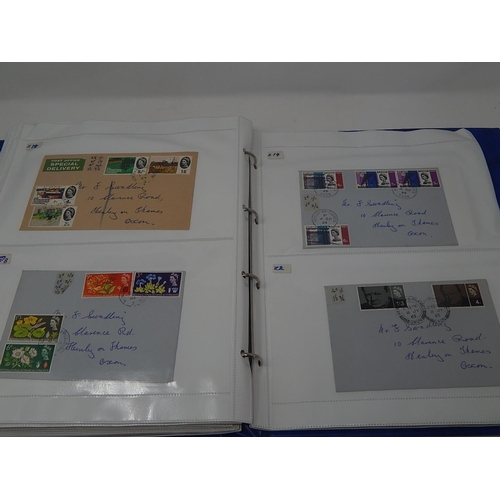 54 - An important collection of postal history and covers dating back to 1940 housed in album, many rare ... 