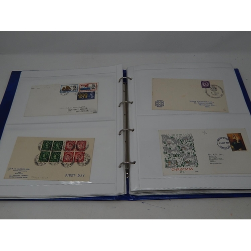 54 - An important collection of postal history and covers dating back to 1940 housed in album, many rare ... 