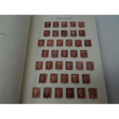 65 - Windsor album of GB inc a good selection of QV with a run of 1d Reds on several pages, 2d Blues, Ban... 