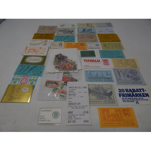 61 - Selection of Commonwealth stamps and booklets (originally purchased from Premier Philatelics, Strand... 