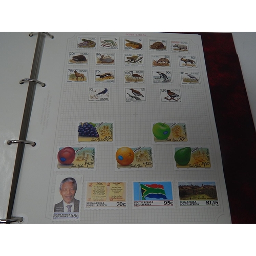 70 - Somaliland, South Arabia, South Africa, SWA, Namibia collection housed in maroon Stanley Gibbons 'Av... 