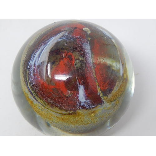 564 - 1970's ST.TUDY Bodmin Cornwall Paperweight: Limited Edn 244/500: Marked to the base ST 1975 in origi... 