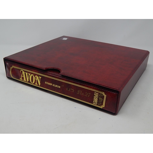 71 - Montserrat collection in maroon Stanley Gibbons Avon album