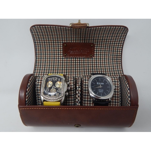 578 - Two Gentleman's Wristwatch in Jacob Jones Watch Case.