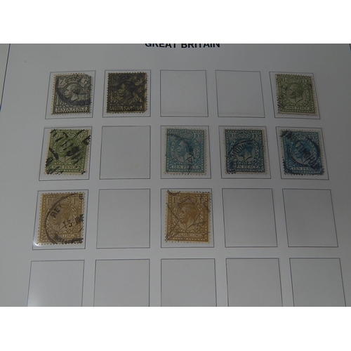 162 - A magnificent collection of GB stamps housed in a blue Stanley gibbons Album comprisinag a really go... 