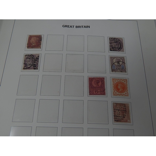 162 - A magnificent collection of GB stamps housed in a blue Stanley gibbons Album comprisinag a really go... 