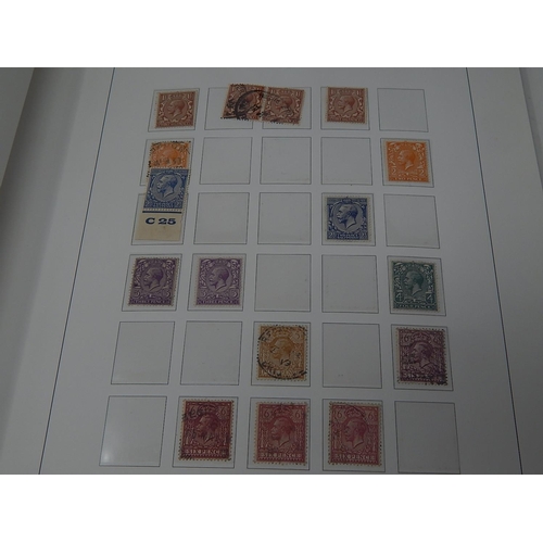 162 - A magnificent collection of GB stamps housed in a blue Stanley gibbons Album comprisinag a really go... 