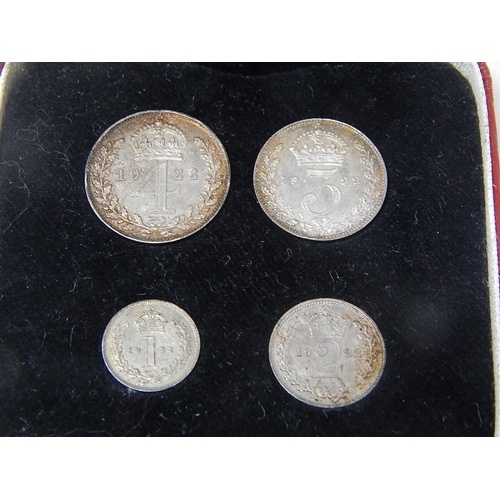 170 - George V Maundy set 1922 in Royal Mint fitted case