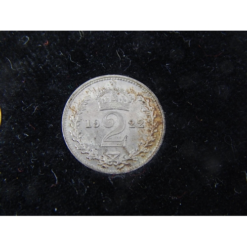 170 - George V Maundy set 1922 in Royal Mint fitted case
